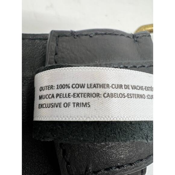 Urban Outfitters Genuine Leather Studded Washed Leather Belt M - Picture 5 of 7